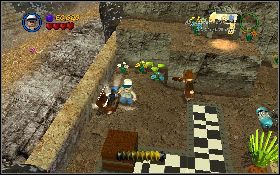 Skieruj się na plażę na południu i przy pomocy starszego wioski, otwórz bramę [1] - Jaskinia na plaży (bonus) | Świątynia Zagłady | LEGO Indiana Jones 2 - LEGO Indiana Jones 2: The Adventure Continues - poradnik do gry