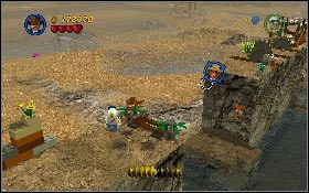 Przepchnij skrzynię po biało-czarnej ścieżce i wróć na początek etapu - Jaskinia na plaży (bonus) | Świątynia Zagłady | LEGO Indiana Jones 2 - LEGO Indiana Jones 2: The Adventure Continues - poradnik do gry