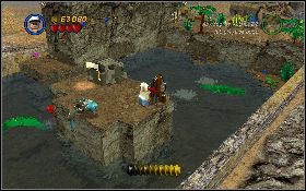 Zejdź na dół Shortem i przejdź przez małe przejście [1] - Jaskinia na plaży (bonus) | Świątynia Zagłady | LEGO Indiana Jones 2 - LEGO Indiana Jones 2: The Adventure Continues - poradnik do gry