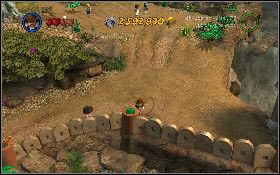01 - Klocki Zielone (brązowe fragmentu muru) | Świątynia Zagłady - LEGO Indiana Jones 2: The Adventure Continues - poradnik do gry