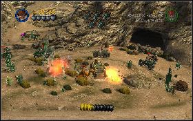 Teraz zacznij terenować wrogie maszyny [1] - Działo w kanionie | Ostatnia Krucjata | LEGO Indiana Jones 2 - LEGO Indiana Jones 2: The Adventure Continues - poradnik do gry