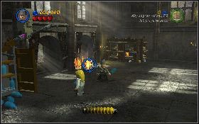 Zniszcz rycerza i ułóż nowego, który będzie siedział nad drzwiami - Zamkowe ostudzenie (bonus) | Ostatnia Krucjata | LEGO Indiana Jones 2 - LEGO Indiana Jones 2: The Adventure Continues - poradnik do gry