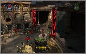 Napraw mechanikiem ciężarówkę [1] i podejdź nią do ostatniego filara z prawej - Niebezpieczne parkowanie (bonus) | Ostatnia Krucjata | LEGO Indiana Jones 2 - LEGO Indiana Jones 2: The Adventure Continues - poradnik do gry