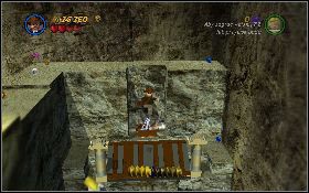 Przejdź do sali z prawej, wskocz na podwyższeni i rusz dźwignią [1] - Grota na plaży (bonus) | Ostatnia Krucjata | LEGO Indiana Jones 2 - LEGO Indiana Jones 2: The Adventure Continues - poradnik do gry