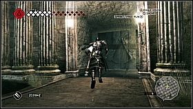 Bieg nie jest zbyt trudny - trasa wiedzie dokładnie dokoła komnaty - Wenecki gladiator | Lista trofeów Assassins Creed II - Assassins Creed II - poradnik do gry
