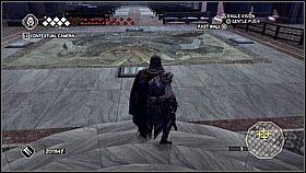 W środku biegniemy do ołtarza ze skarbem i używamy czaszki - Święć się imię Twoje - cz. 1 | Lista trofeów Assassins Creed II - Assassins Creed II - poradnik do gry