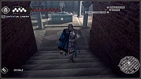 Teraz możemy zejść do komnaty [1] i tam pozyskać kolejną pieczęć - Święć się imię Twoje - cz. 2 | Lista trofeów Assassins Creed II - Assassins Creed II - poradnik do gry