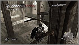 Na niej obracamy się ponownie w prawo - zobaczymy dalszą drogę - Chórzysta - cz. 1 | Lista trofeów Assassins Creed II - Assassins Creed II - poradnik do gry