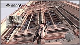 Najlepiej dostać się na nią uprzednio wspinając się na bazylikę z dużą kopułą znajdującą się zaraz obok - Skok z wysoka | Lista trofeów Assassins Creed II - Assassins Creed II - poradnik do gry