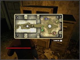 Mijamy drzwi obłożone telewizorami #1 i ruszamy przejściem na wprost kładki którą przed momentem pokonaliśmy - [Opis przejścia - Amanda] cz. 2 | Piła - Piła - poradnik do gry