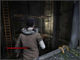 Schodząc niżej natrafiamy na przeciwnika #1 - [Opis przejścia - Oswald] cz. 2 | Piła - Piła - poradnik do gry