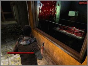 Wychodzimy z pomieszczenia drzwiami na których wisiała kłódka i skręcamy w prawo - [Opis przejścia - Oswald] cz. 2 | Piła - Piła - poradnik do gry