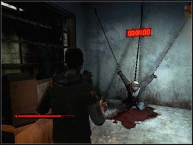 Jeśli do tej pory nie spotkaliśmy skrzynkogłowego, zapewne wyskoczy na nas w tym momencie - [Opis przejścia - Obi] cz. 2 | Piła - Piła - poradnik do gry