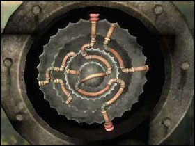 Mamy dwa wyjścia - albo otworzymy kratę #1 gwoździem i zatrzymamy gaz układając pierścienie w odpowiedni sposób #2 , albo gaz zignorujemy i od razu ułożymy zagadkę w skrzynce wysokiego napięcia (tym sposobem oszczędzamy cenny czas) - [Opis przejścia - Obi] cz. 2 | Piła - Piła - poradnik do gry