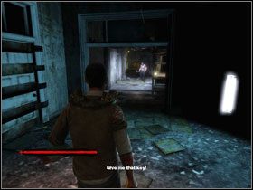 Na wprost wyjścia znajdujemy notatki do przejrzenia - [Opis przejścia - Jeff] cz. 2 | Piła - Piła - poradnik do gry