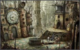 Kobieta rzuca radiem , a my je sobie zabieramy #1 - [Opis przejścia] Scena 12 | Machinarium - Machinarium - poradnik do gry