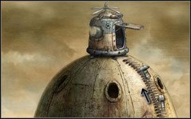 Odegranie prawidłowej melodii spowoduje wysunięcie się schodów - [Opis przejścia] Scena 20 | Machinarium - Machinarium - poradnik do gry