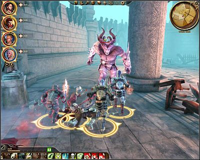 W kolejnym pomieszczeniu (M2, 2) stacjonuje bardzo liczna grupka mrocznych pomiotów - Powrót do Ostagaru (3) | Questy | Dragon Age Początek - Powrót do Ostagaru - Dragon Age: Początek - Powrót do Ostagaru - poradnik do gry