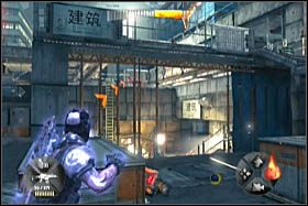 Nieco dalej natkniesz się na pierwsze, zbrojone działo maszynowe - [Opis przejścia - Etap 1] cz. 3 - Army of Two: The 40th Day - poradnik do gry