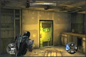 Dalsza droga prowadzić będzie przez zielone drzwi ewakuacyjne (na piętrze, gdyż w okolicy znajdziesz kolejne wyjście) - [Opis przejścia - Etap 1] cz. 3 - Army of Two: The 40th Day - poradnik do gry