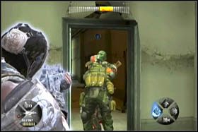 Trafisz w ten sposób do korytarza, z którego tylko jedne drzwi prowadzić będą dalej - [Opis przejścia - Etap 2] cz. 1 - Army of Two: The 40th Day - poradnik do gry