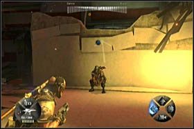 Dalsza droga prowadzić będzie przez ścianę, której pokonanie będzie wymagało podsadzenia - [Opis przejścia - Etap 2] cz. 2 - Army of Two: The 40th Day - poradnik do gry