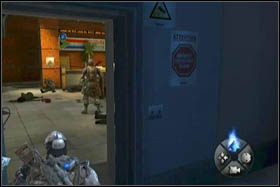 Po zakończonym filmiku, przejdź do kolejnego korytarza - [Opis przejścia - Etap 2] cz. 2 - Army of Two: The 40th Day - poradnik do gry