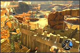 Po przejściu przez tunel i wysłuchaniu kolejnej rozmowy, trafimy na rozległy plac - [Opis przejścia - Etap 3] cz. 2 - Army of Two: The 40th Day - poradnik do gry