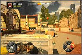 W chwili uwolnienia zakładnika, musisz go ochraniać, gdyż jest on gwarantem przejścia do dalszej części mapy - [Opis przejścia - Etap 3] cz. 2 - Army of Two: The 40th Day - poradnik do gry