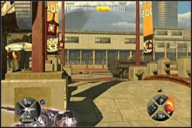 Gdy w pierwszej części areny wszyscy zginą, po przeciwnej stronie, za strumyczkiem pojawi się opancerzony pojazd z działem - [Opis przejścia - Etap 3] cz. 3 - Army of Two: The 40th Day - poradnik do gry