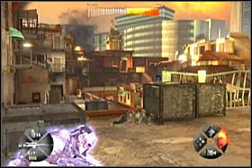 Następnie, eliminując po drodze pierwszych napastników, przesuwaj się na przód - [Opis przejścia - Etap 4] cz. 1 - Army of Two: The 40th Day - poradnik do gry