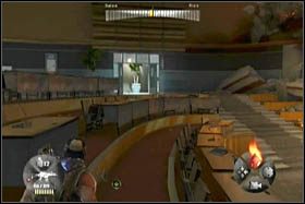 Gdy wszyscy polegną , do auli otworzą się nowe drzwi i zaatakowany zostaniesz przez garstkę śmiałków - [Opis przejścia - Etap 4] cz. 2 - Army of Two: The 40th Day - poradnik do gry