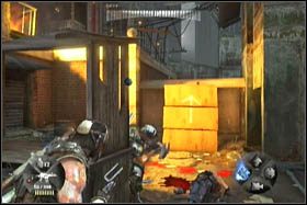 Na samym końcu dostępnej drogi znajdować się będzie mur do przeskoczenia - [Opis przejścia - Etap 4] cz. 2 - Army of Two: The 40th Day - poradnik do gry