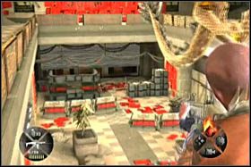 Schodząc schodami na dół i wykańczając ostatnich przeciwników, kumple połączą się - [Opis przejścia - Etap 5] cz. 2 - Army of Two: The 40th Day - poradnik do gry