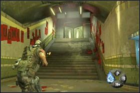 Etap szósty rozpoczynamy w stacji metra, którą opuszczamy bez zbędnego przeciągania - [Opis przejścia - Etap 6] cz. 1 - Army of Two: The 40th Day - poradnik do gry