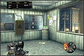 Ostatni znalazł się w małym pomieszczeniu, pośrodku większej areny, tuż przed końcem rozdziału - [Sekrety - Etap 1] - Army of Two: The 40th Day - poradnik do gry