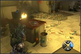 Ostatnia koperta jest dosłownie kilkadziesiąt metrów przed drugim radiem - [Sekrety - Etap 2] - Army of Two: The 40th Day - poradnik do gry