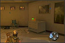 Radio drugie również znajduje się na przejściu, tym razem niedługo po tym, jak natkniesz się na małego chłopca (po podsadzeniu go na wyższą półkę, w trakcie scenki przerywnikowej) - [Sekrety - Etap 4] - Army of Two: The 40th Day - poradnik do gry