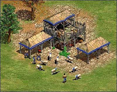 Kolejnym plusem Brytyjczyków jaki musimy wykorzystać jest o wiele niższa cena Towncenter - Brytyjczycy | Frakcje w Age of Empires II The Age of the Kings - Age of Empires II: The Age of the Kings - poradnik do gry
