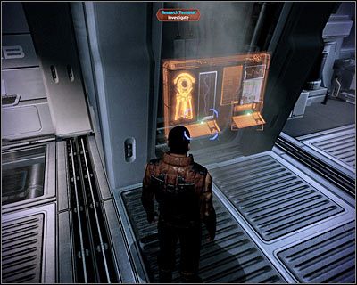 Z terminali w laboratorium możesz korzystać dopiero po zrekrutowaniu Mordina. - Mass Effect 2: Samodzielne opracowywanie nowych technologii - plany, laboratorium - Mass Effect 2 - poradnik do gry