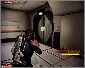 W trakcie rozmowy z Garrusem możesz podjąć dość ważną decyzję, a mianowicie czy ma się bronić w pojedynkę czy ktoś z drużyny ma z nim pozostać - Mass Effect 2: Akta, Archanioł - opis przejścia, solucja - Mass Effect 2 - poradnik do gry