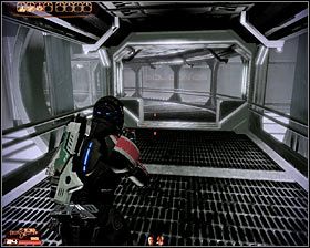 Musisz teraz stopniowo przebijać się w stronę mijanego wcześniej skrzyżowania - Mass Effect 2: Akta, Skazaniec - opis przejścia, solucja - Mass Effect 2 - poradnik do gry