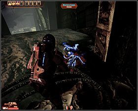 Po zakończonej bitwie możesz porozmawiać z kroganinem i zadać mu kilku pytań - Mass Effect 2: Akta, Przywódca - opis przejścia, solucja - Mass Effect 2 - poradnik do gry