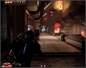 Po drodze warto wejść w interakcję ze stacją medyczną - Mass Effect 2: Akta, Profesor - opis przejścia, solucja - Mass Effect 2 - poradnik do gry