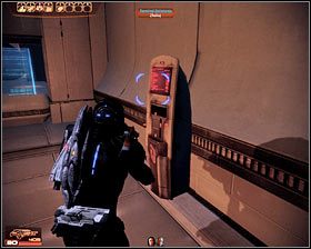 Musisz przesuwać się w stronę kolejnego pomieszczenia, pokazanego na pierwszym screenie - Mass Effect 2: Akta, Egzekutorka - opis przejścia, solucja - Mass Effect 2 - poradnik do gry