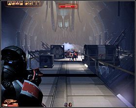 Zbadaj nowy dziennik pracy znajdujący się na samym końcu kładki - Mass Effect 2: Moduł identyfikacyjny Żniwiarza - opis przejścia, solucja - Mass Effect 2 - poradnik do gry