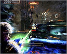 Ponownie przygotuj sobie standardową broń - Mass Effect 2: Baza Zbieraczy, Długi spacer - opis przejścia, solucja - Mass Effect 2 - poradnik do gry