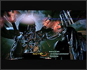Po zakończonych walkach możesz od razu przejść na ostatnią platformę, czyli na tę, na której znajdowały się pomioty - Mass Effect 2: Powstrzymaj Zbieraczy - FINAŁ (etap 2) - opis przejścia, solucja - Mass Effect 2 - poradnik do gry