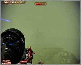 Dotarcie do drugiego nadajnika (pierwszy screen) powinno Ci zająć tylko kilka sekund i musisz go oczywiście włączyć - Mass Effect 2: Przekaźnik komunikacyjny Krwawej Hordy - opis przejścia, solucja - Mass Effect 2 - poradnik do gry