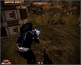 Dopiero po zlikwidowaniu legionisty przystąp do ostrzeliwania zwykłych przeciwników - Mass Effect 2: Wykopalisko archeologiczne - opis przejścia, solucja - Mass Effect 2 - poradnik do gry